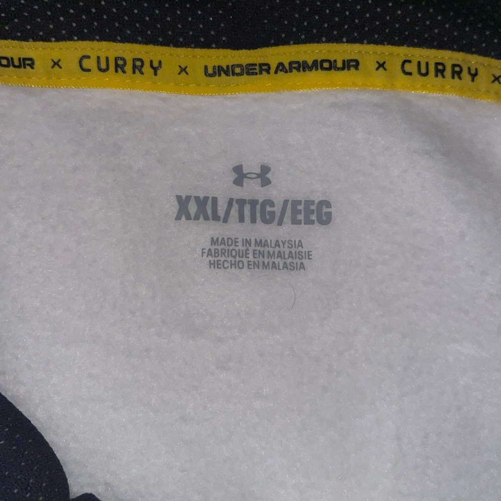 ‼️ Under Armour Steph Curry Brand Sleeveless Hoodie - Size 2XL - Picture 4 of 4